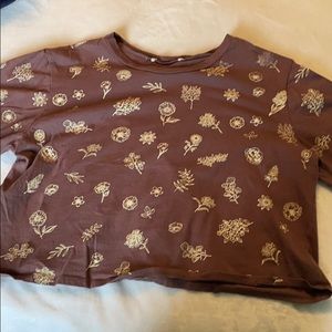 Flower Crop Top